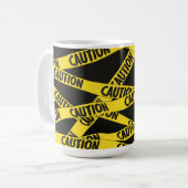 注意 コーヒーマグカップ (正面左)