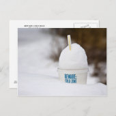 注意：コールドゾーン ポストカード (正面/裏面)