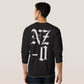 注意 スウェットシャツ (裏面フル)