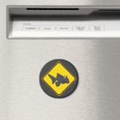 注意:ナマズの交差点! マグネット (インサイチュ (食洗機))