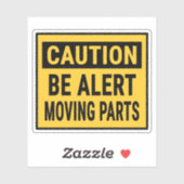 注意：パーツの移動に注意 シール (シート)