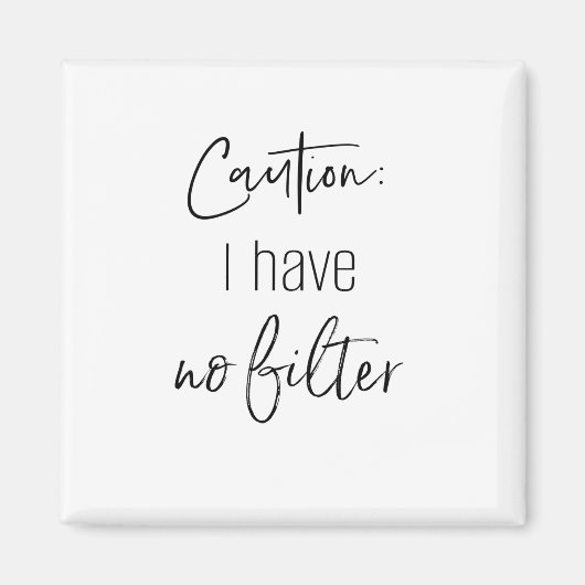 注意:フィルターマグネットがない マグネット (正面)