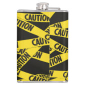 注意 フラスク (裏面)