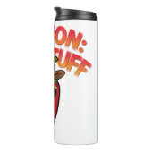 注意：ホット物デザイン-おもしろい唐辛子 タンブラー (回転右)