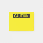 注意 ポストイット (正面)