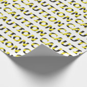 注意 ラッピングペーパー (角)