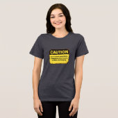 注意:レース後のブルーにご注意 トライブレンドTシャツ (正面全面)