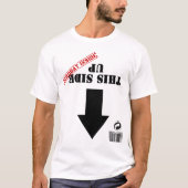 注意: 中曲芸師 Tシャツ (正面)