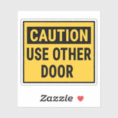 注意：他のドアを使用 シール (シート)