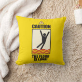 注意。 床は溶岩です。 枕 (ブランケット)