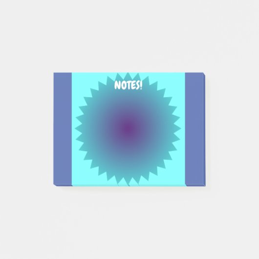 「注意!」 投稿に関する注意 ポストイット (正面)