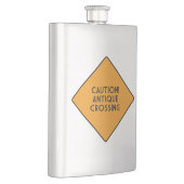 注意! 旧式な交差 フラスク (右)