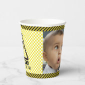 注意!最初のおもしろい誕生日パーティー 紙コップ (右)