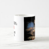 注意: 熱い猫およびコーヒー コーヒーマグカップ (中央)