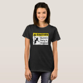 注意：独身パーティー中　新郎注意 Tシャツ (正面フル)