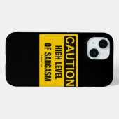 注意:皮肉の高いレベル – MisterPケース Case-Mate iPhoneケース (裏面 (横))