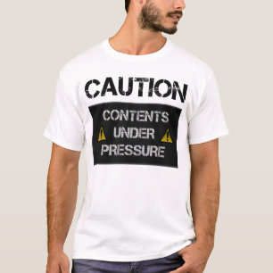 注意-目次重圧の下で Tシャツ