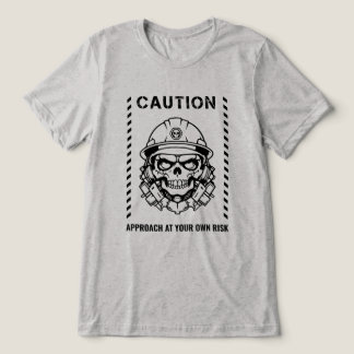 注意 – 自分のリスクに対するアプローチ トライブレンドTシャツ