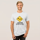 注意：重量級の男性が前方にいます トライブレンドＴシャツ (正面全面)