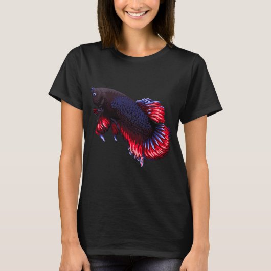 注意:釣り中 Tシャツ (正面)