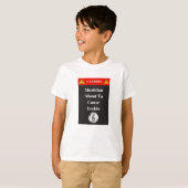 "注意-高音域"のもたらす約ミュージシャンカスタム Tシャツ (正面フル)