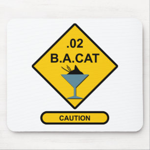 注意: .02 B. A. Cat マウスパッド