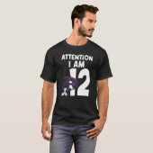 注意I am 12 Whale Twenteth誕生日 Tシャツ (正面フル)