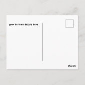 注文ありがとう食料品フルーツベジエカスタム ポストカード (裏面)