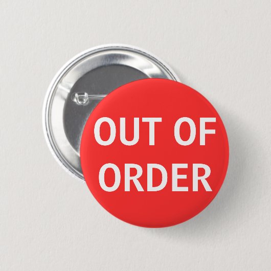 注文なしボタン 缶バッジ (正面&裏面)