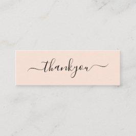 注文モダンミニマルの挿入に感謝 コーリングカード