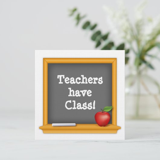 注書:先生はクラスNotecardを持つ (スタンド正面)