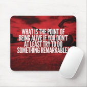 注目すべきことをする – トレーニング やる気を起こさせる マウスパッド (マウス)