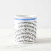 注目すべきイベントのオウム履歴マグカップ – 6月 コーヒーマグカップ (中央)