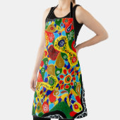 注目すべき型枠と形状オリジナル抽象芸術アート エプロン (インサイチュ)