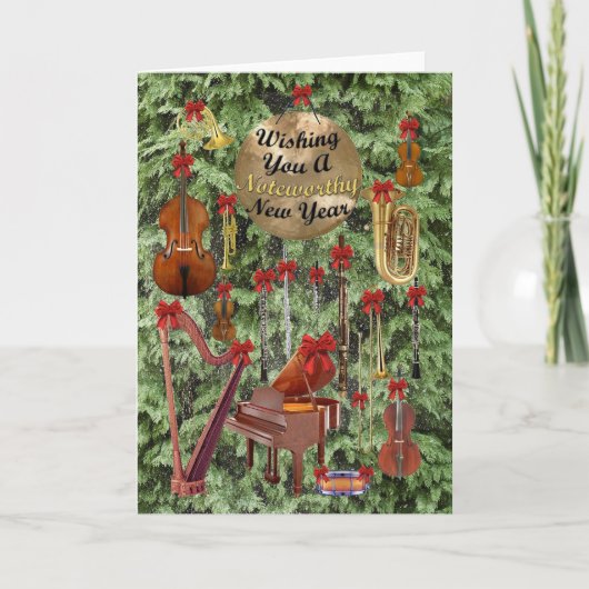 注目すべき新年 シーズンカード (正面)