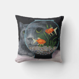 注目する目 クッション