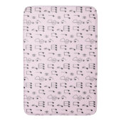 注目のピンク バスマット (正面縦)