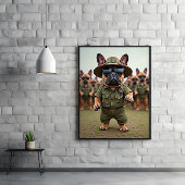 注目のリクルーター:形に吠える ポスター