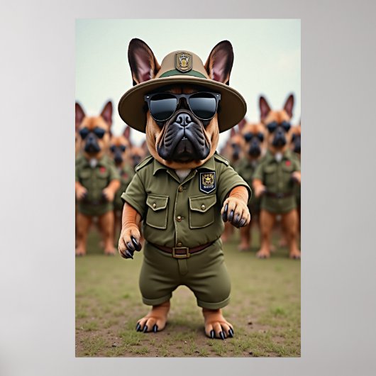 注目のリクルーター:形に吠える ポスター (正面)