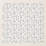 注目の白 スカーフ<br><div class="desc">すべての重要なシンボルと書の音楽のノート。今のところ注目に値する。</div>