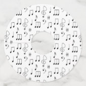 注目の白 ワイングラスタグ (裏面)