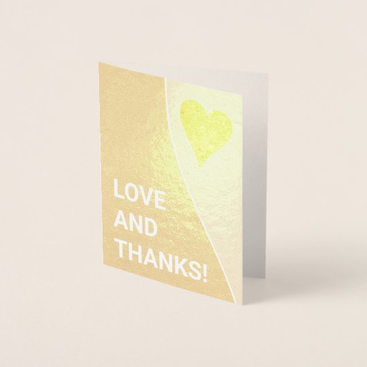 注目を集めはっきりしたる「愛と感謝してい!」 カード (正面)