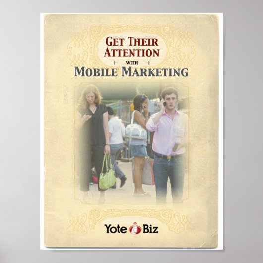 注目を集める ポスター (正面)