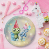 注目銀河間プレーン紙プレート ペーパープレート (パーティー)