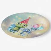 注目銀河間プレーン紙プレート ペーパープレート (アングル)