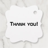 注目銀河間プレーン誕生日メッセージカード フェイバータグ (裏面)