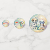 注目銀河間平野誕生日紙吹雪 コンフェッティ (裏面)