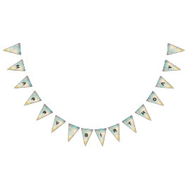 注目銀河間平野誕生日 バンティングフラッグ