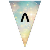 注目銀河間平野誕生日 バンティングフラッグ (第3の旗)