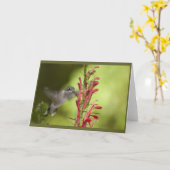 注空白の票 カード (黄色い花)